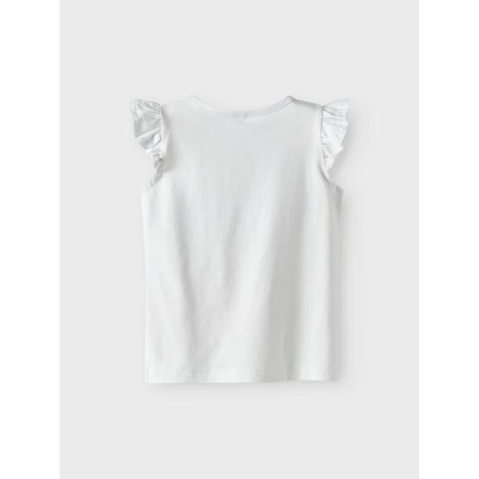 Μπλούζα μακό κορίτσι name it-13230227-Bright White