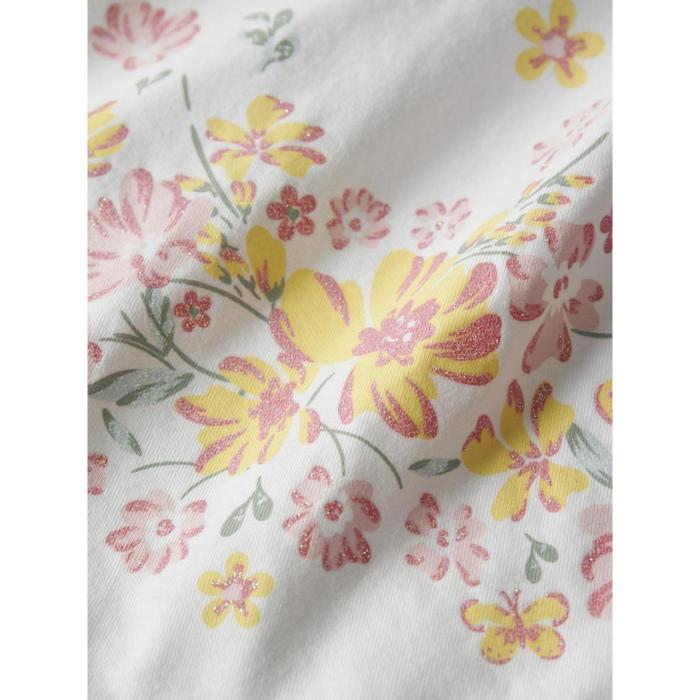 Μπλούζα μακό κορίτσι name it-13230227-Bright White