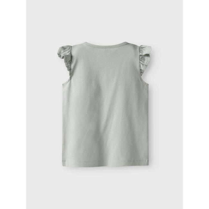Μπλούζα μακό κορίτσι name it-13230227-Aqua Gray