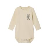 Φορμάκι εσώρουχο unisex name it-13240546-White Swan-organic cotton