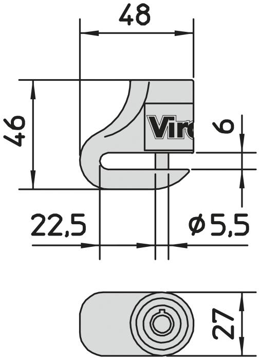 Viro Stopper Motto- Κλειδαριά για Δισκόφρενο