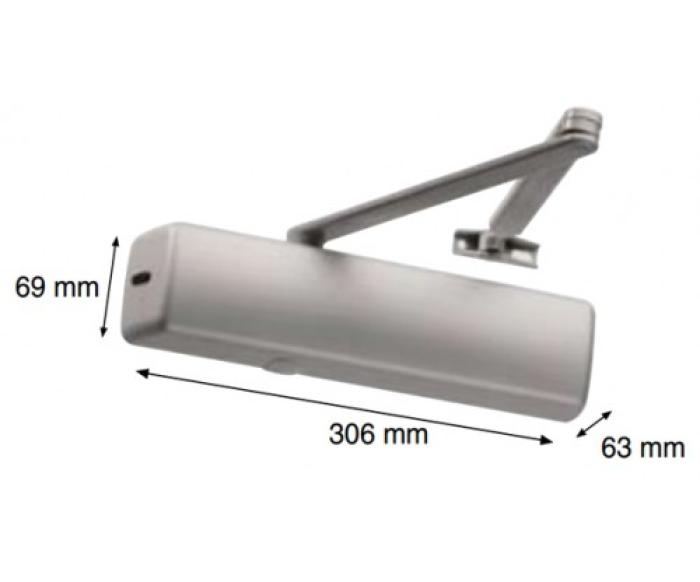 ABLOY Σούστα Επαναφοράς DC240 EN-2-6 Standard Μπράτσο