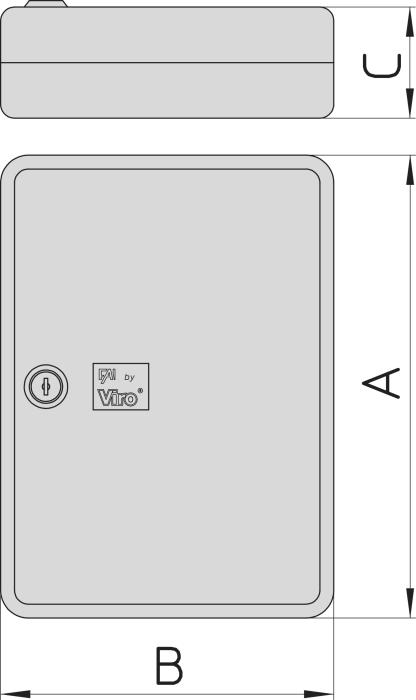 Viro Key Boxes- Μεταλλική Κλειδοθήκη