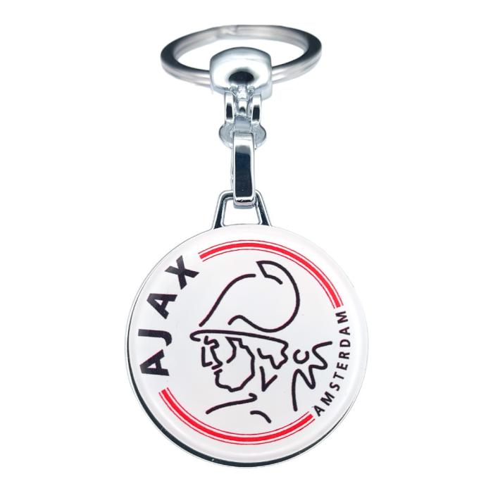 Μεταλλικό Μπρελόκ AJAX Amsterdam με Σμάλτο