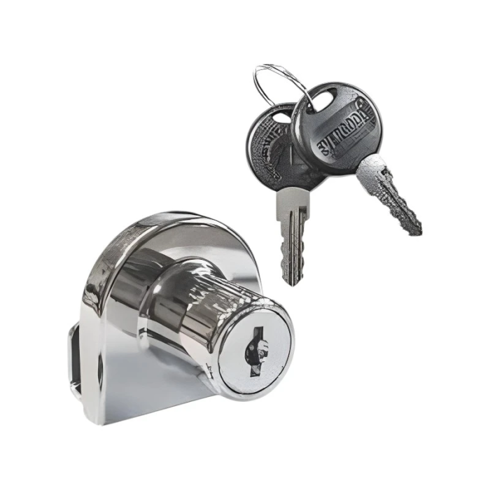 Evergood Model 238 - Κλειδαριά Επίπλων με Μηχανισμό Πίεσης, Νίκελ