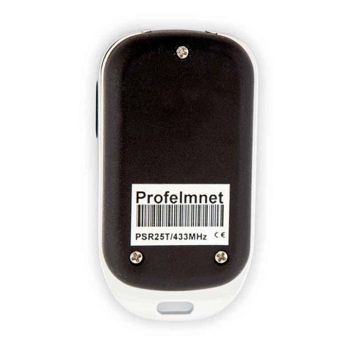 Profelmnet PSR-25T Χειριστήριο κυλιόμενου κωδικού 433,92ΜΗz | Μαύρο (07)
