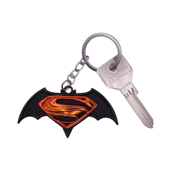 Μεταλλικό Μπρελόκ Batman &amp; Superman - Ένωση Δυνάμεων
