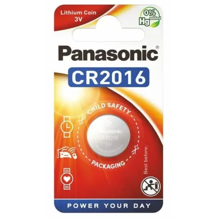 Panasonic CR2016, Μπαταρία Λιθίου