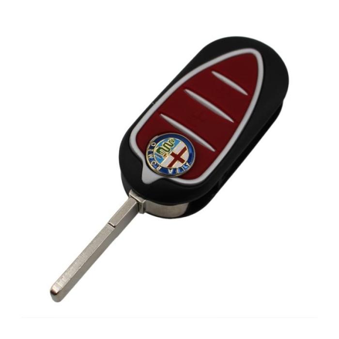 Κέλυφος τύπου Alfa Romeo για αναδιπλούμενο κλειδί με 3 κουμπιά.