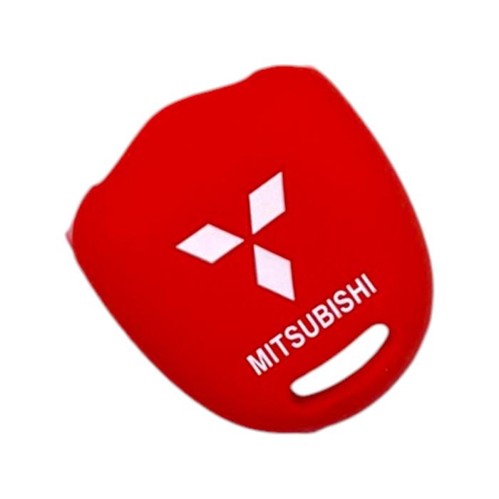 Θήκη Σιλικόνης για κλειδί Mitsubishi με 2 Κουμπιά | 3 Χρώματα