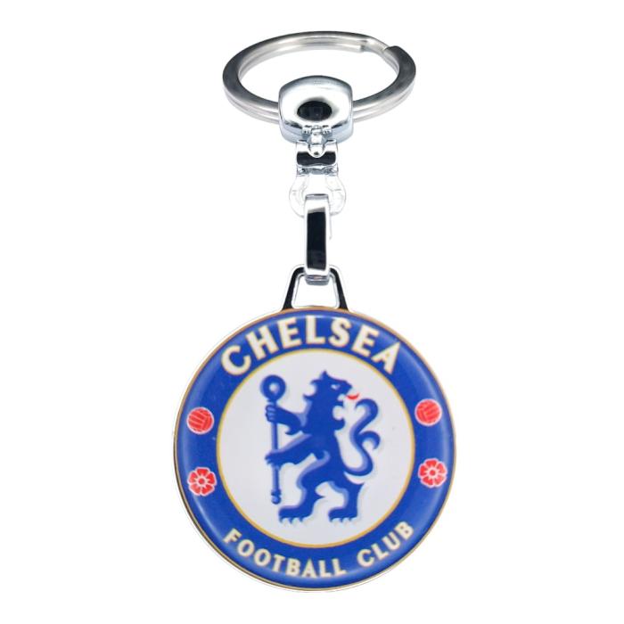 Μεταλλικό Μπρελόκ Chelsea με Σμάλτο