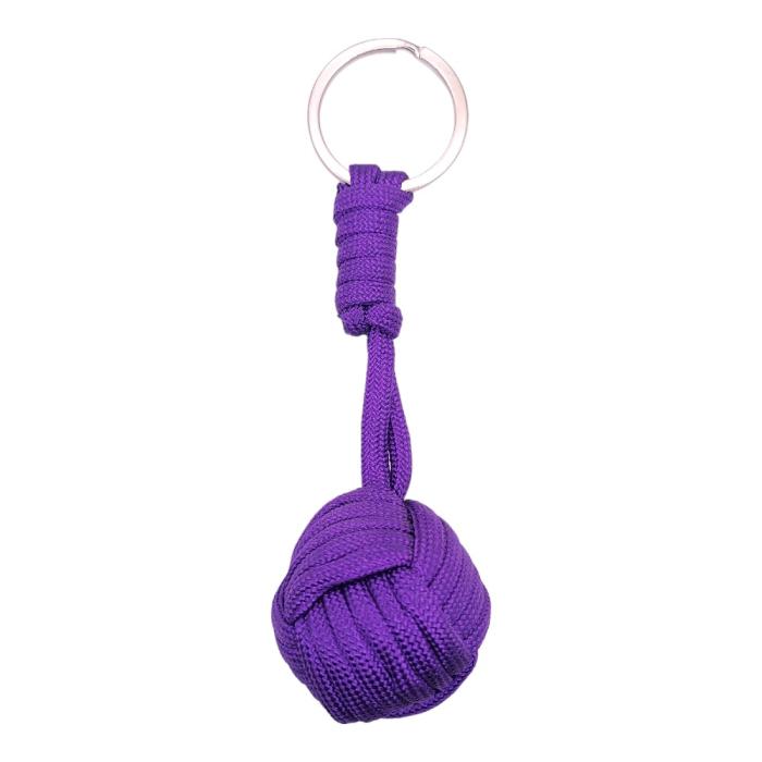 Deep Purple - Paracord - Μπρελόκ Μπάλα-MONKEY FIST