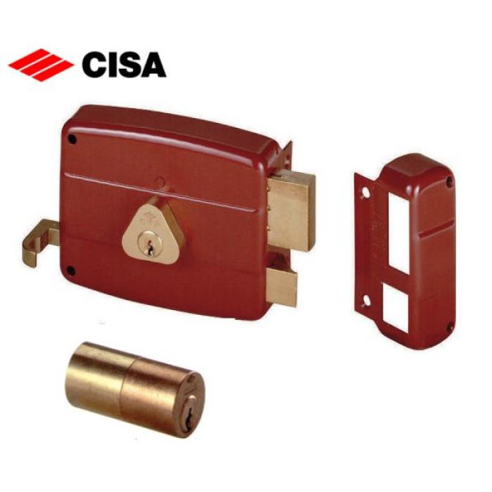 CISA 50161 Κουτιαστή κλειδαριά κυλίνδρου 50161-40 | Μπορντό