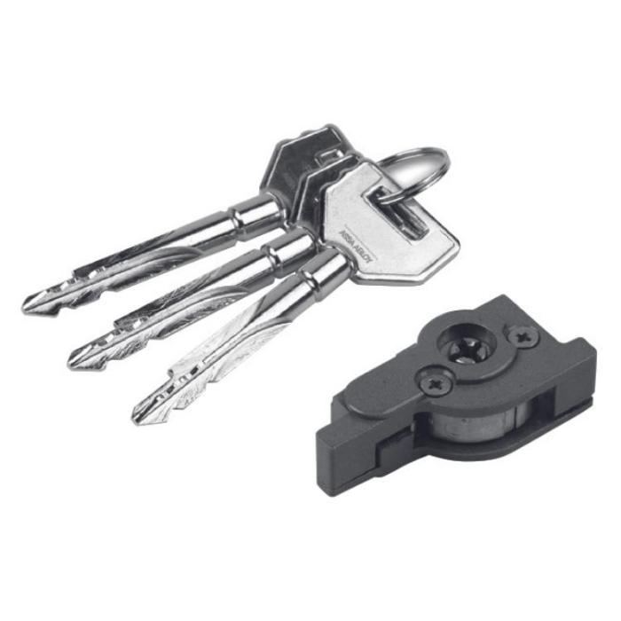 Assa Abloy Κύλινδρος Με Κλειδί για Πόρτες Αλουμινίου