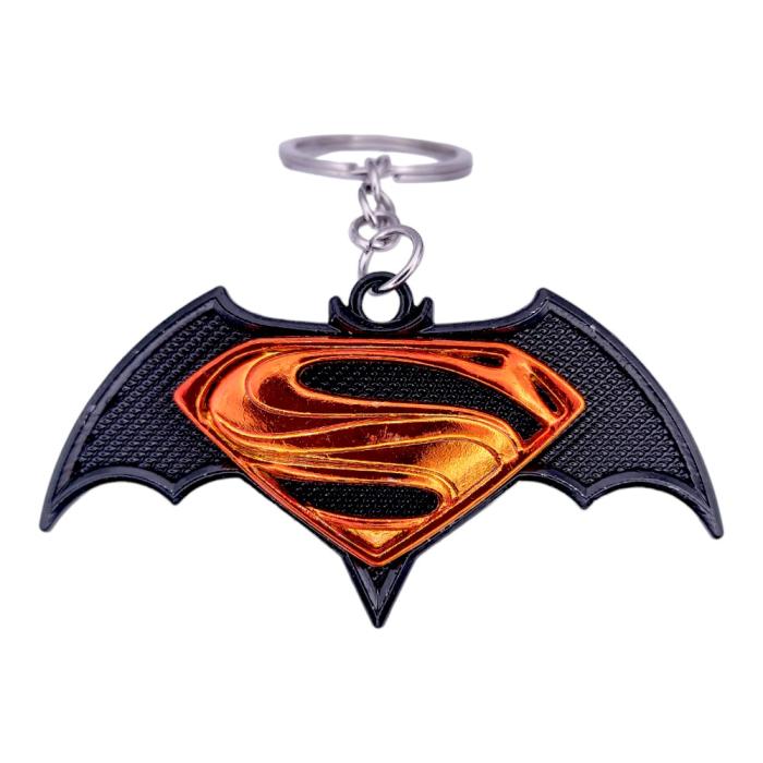 Μεταλλικό Μπρελόκ Batman &amp; Superman - Ένωση Δυνάμεων