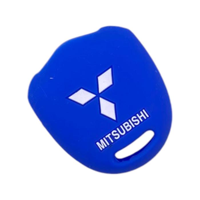 Θήκη Σιλικόνης για κλειδί Mitsubishi με 2 Κουμπιά | 3 Χρώματα