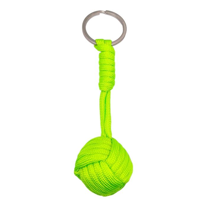 Light Green - Paracord - Μπρελόκ Μπάλα - MONKEY FIST