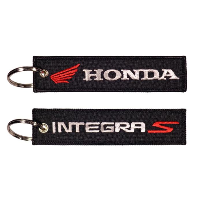 Υφασμάτινο Μπρελόκ Με Κεντητό Λογότυπο HONDA-INTEGRA