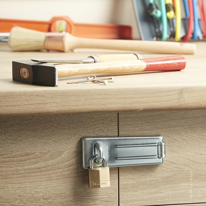 MasterLock ΣΕΤ 2 Λουκέτα Μπρούτζινα 30mm με Ίδιο Κλειδί