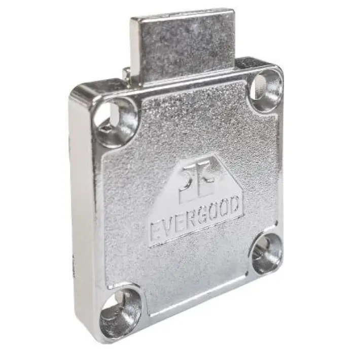 Evergood Model 139 - Κλειδαριά Επίπλων 19x22 mm , με 2 Κλειδιά