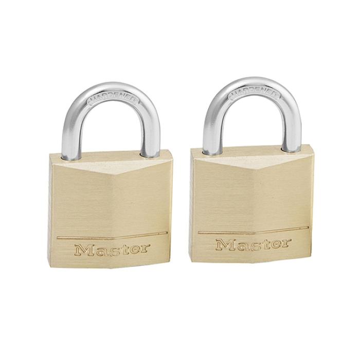 MasterLock ΣΕΤ 4 Λουκέτα Μπρούτζινα 30mm με Ίδιο Κλειδί