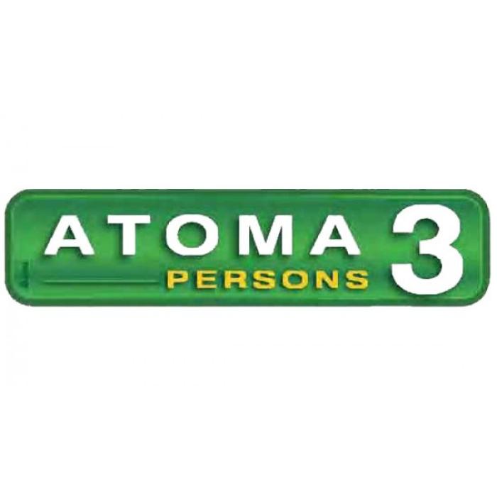 Αυτοκόλλητη Πινακίδα "ΑΤΟΜΑ 3"