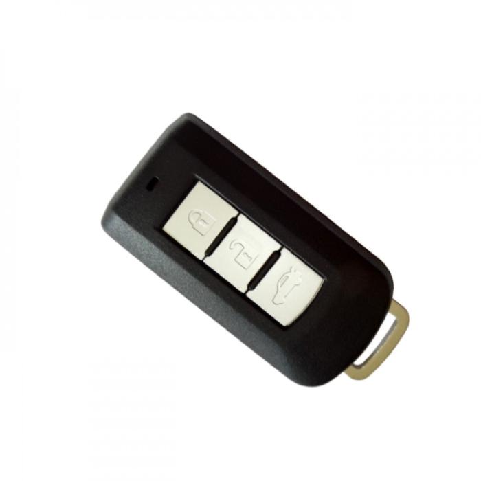 Κέλυφος Κλειδιού Αυτοκινήτου τύπου Mitsubishi Smartkey με 3 Κουμπιά