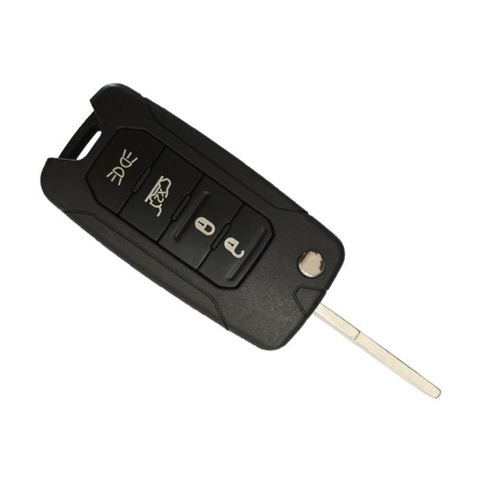 Κέλυφος Κλειδιού Αναδιπλώμενο τύπου Chrysler-Jeep- Fiat με 4 Κουμπιά