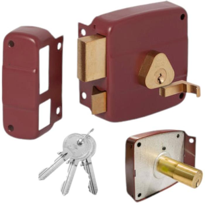 CISA 50161 Κουτιαστή κλειδαριά κυλίνδρου 50161-40 | Μπορντό