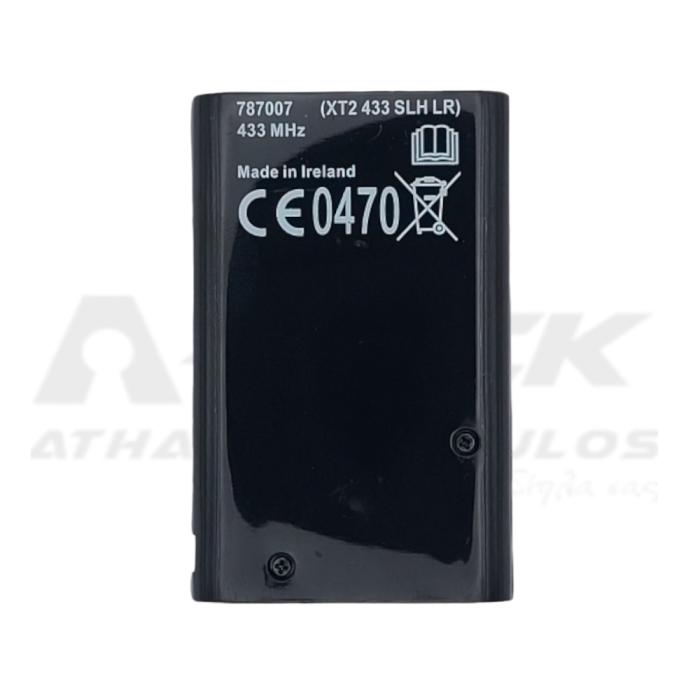 Faac XT2 Τηλεκοντρόλ Γκαραζόπορτας Black 433 MHz