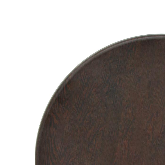 Επιφάνεια τραπεζιού Bello τ.Werzalit wenge Φ60εκ