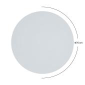 Επιφάνεια τραπεζιού Fervor  HPL ivory Φ69εκ πάχους 12mm