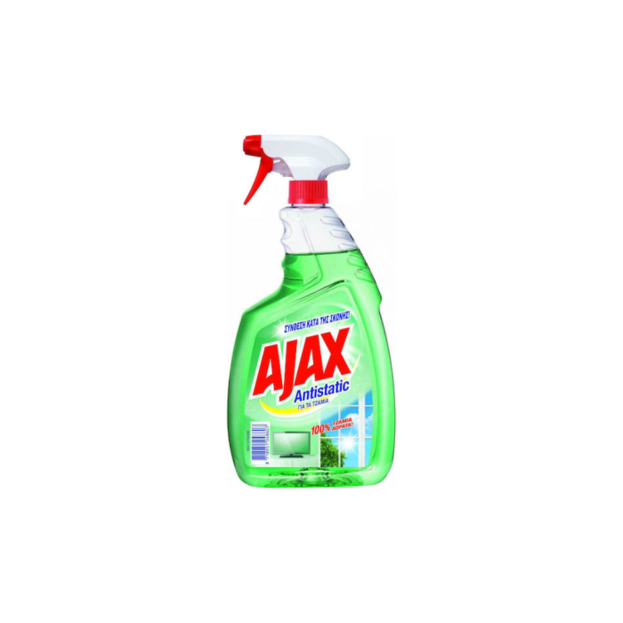 Ajax Antistatic Καθαριστικό Spray Τζαμιών 750ml