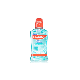 Colgate Plax Active Sea Salt Zero Alcohol Στοματικό Διάλυμα κατά της Πλάκας 500ml
