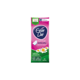 Every Day Extra Dry Normal με Εκχύλισμα Χαμομηλιού Σερβιετάκια 20τμχ