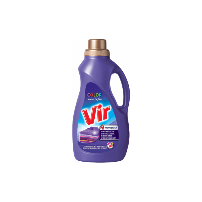 Vir Υγρο Απορρυπαντικό ρούχων Color 20μεζ 1,1lit