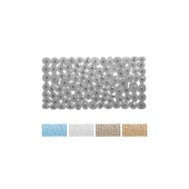 Viosarp Ταπέτο Μπάνιου Ορθογώνιο Διάφανο Pebble 70x40cm