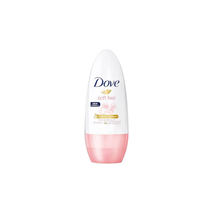 Dove Αποσμητικό Soft Feel Warm Powder Scent Roll-On 50ml
