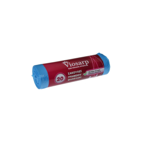 Viosarp Σακούλες Απορριμάτων σε Μπλε Χρώμα 50x65cm 20τμχ