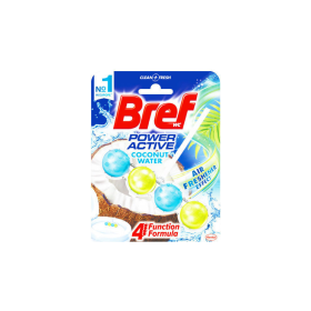 Bref Power Activ Block Λεκάνης με Άρωμα Coconut Water 50gr