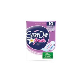 Every Day Fresh Maxi Night Ultra Plus Σερβιέτες με Φτερά 10τμχ