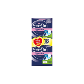 Every Day Hyperdry Super Ultra Plus Σερβιέτες 18τμχ