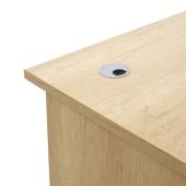 Γραφείο εργασίας επαγγελματικό Amazon  χρώμα sonoma 180x75x75εκ