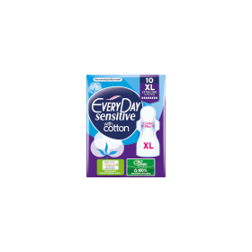 Every Day Sensitive with Cotton Extra Long Σερβιέτες 10τμχ