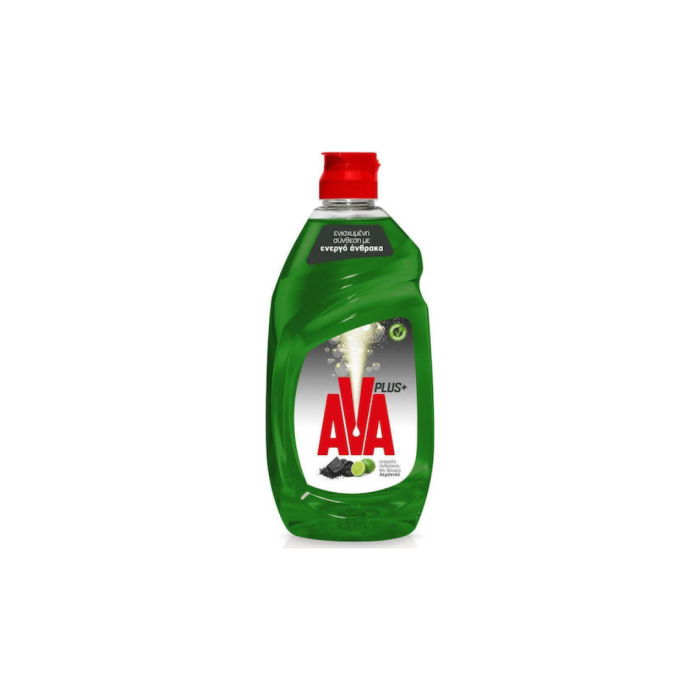 AVA Plus Ενεργός Άνθρακας & Πράσινο Λεμόνι 430ml