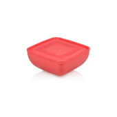 Viosarp Σαλατιέρα Με Καπάκι Τετράγωνη 500ml 7x11x11cm