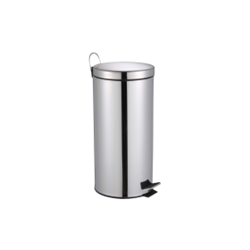 Viosarp Κάδος Απορριμμάτων  Με Πεντάλ Χρωμίου 20L 29x44cm
