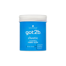 Schwarzkopf Got2b Chaotic Modelling Fibre Gum Κρέμα Styling Μαλλιών για Δυνατό Κράτημα 100ml