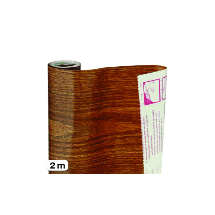 Viosarp Αυτοκόλλητο Ρολό 2m x 45cm Σχέδιο Ξύλου