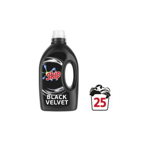 Skip Υγρό Απορρυπαντικό Black Velvet για Μαύρα Ρούχα 25 Μεζούρες